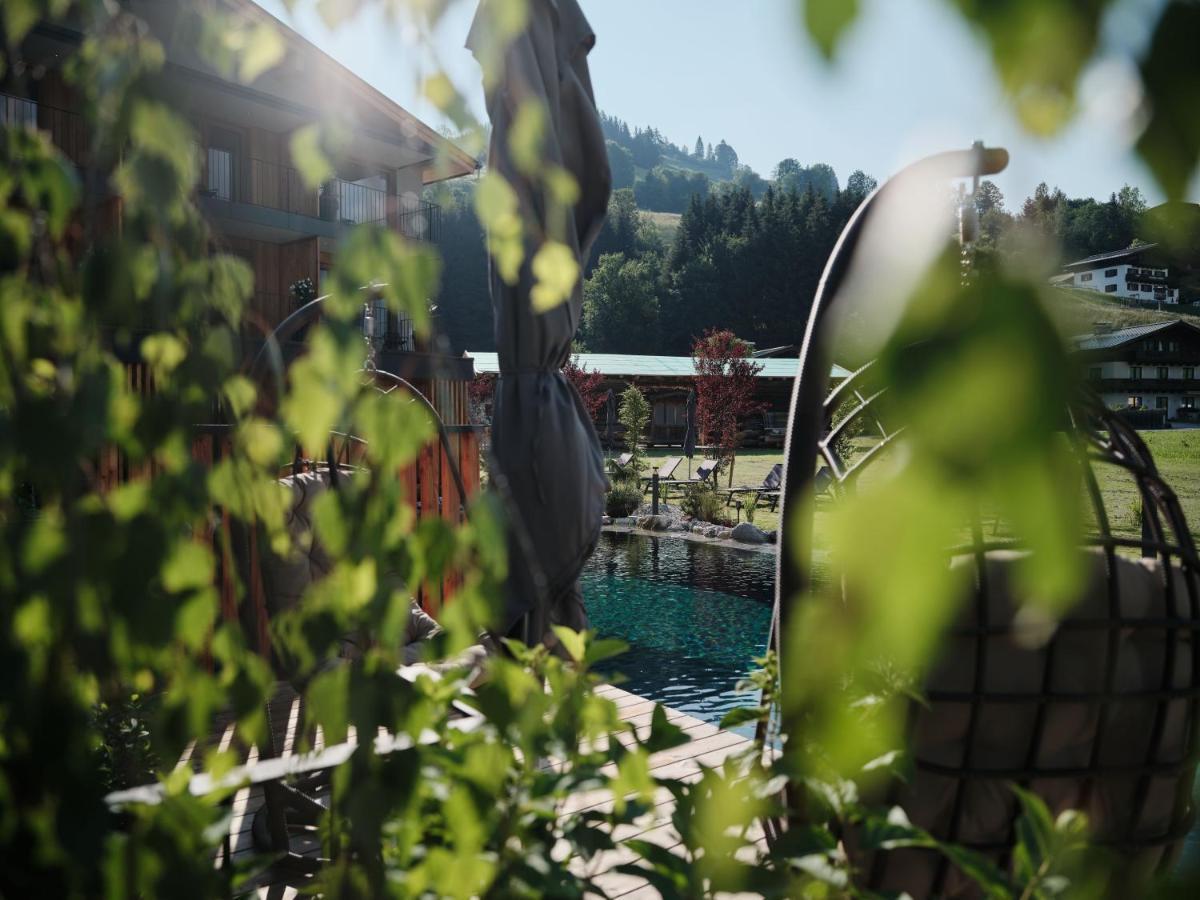 Wellness Und Brunch Morgenzeit Beheizter Naturpool Mit Sandstrand Genuss Fruehstueck Bis 13 Uhr Hochkoenig Sommercard Maria Alm am Steinernen Meer